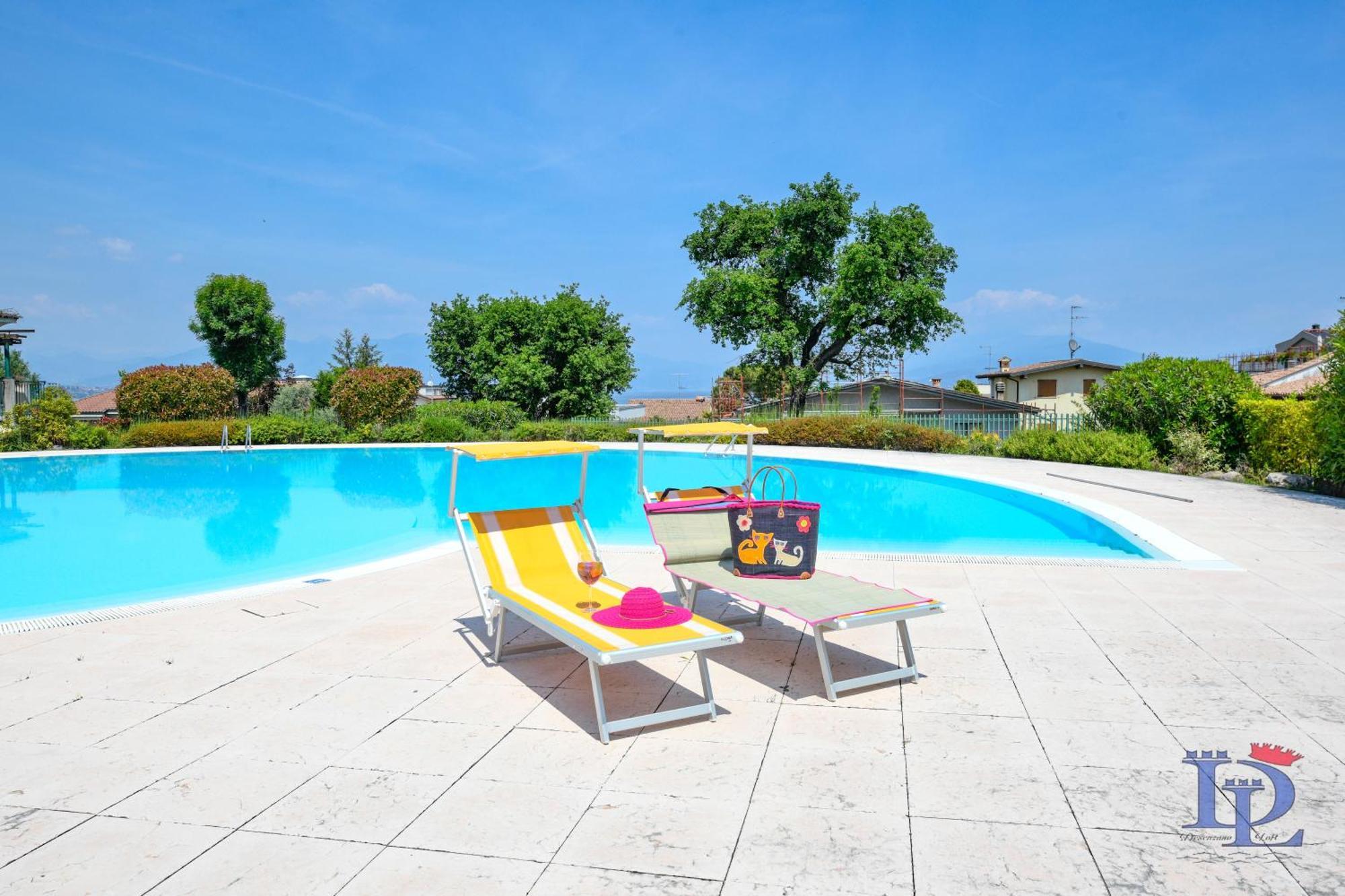 Desenzanoloft Official Partner Marriott Homes & Villas -Butterfly And 5 Pools Family Apartment 데센자노델가르다 외부 사진