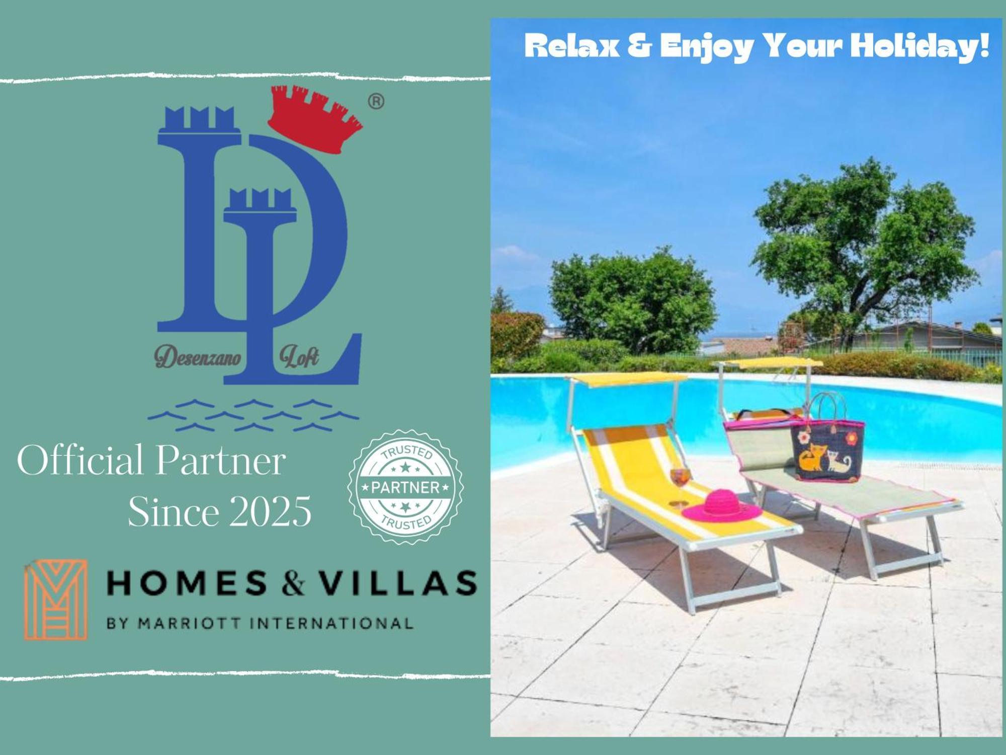Desenzanoloft Official Partner Marriott Homes & Villas -Butterfly And 5 Pools Family Apartment 데센자노델가르다 외부 사진