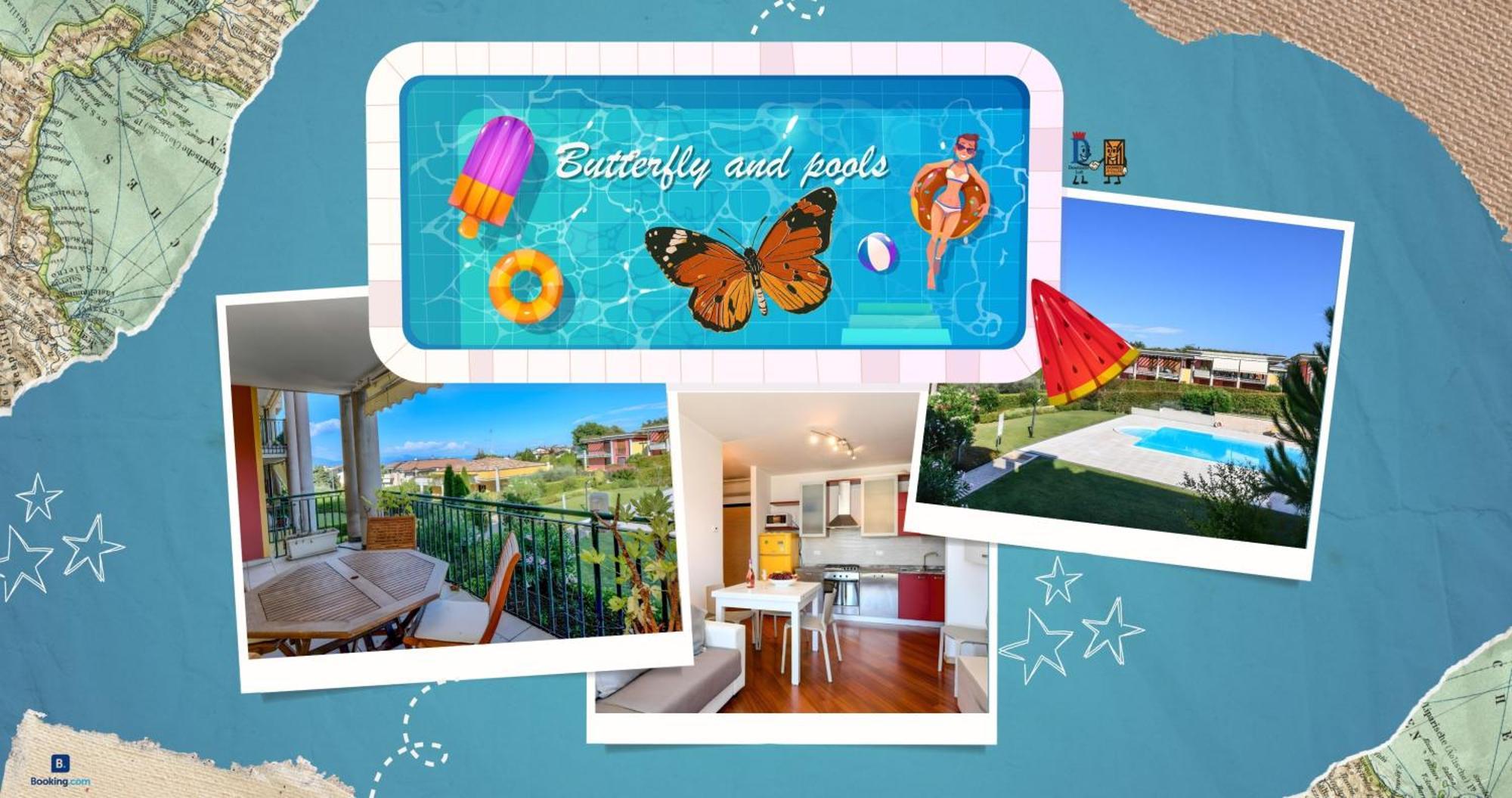 Desenzanoloft Official Partner Marriott Homes & Villas -Butterfly And 5 Pools Family Apartment 데센자노델가르다 외부 사진